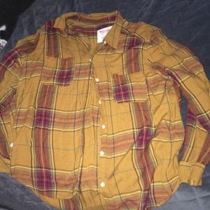 Mustard flannel